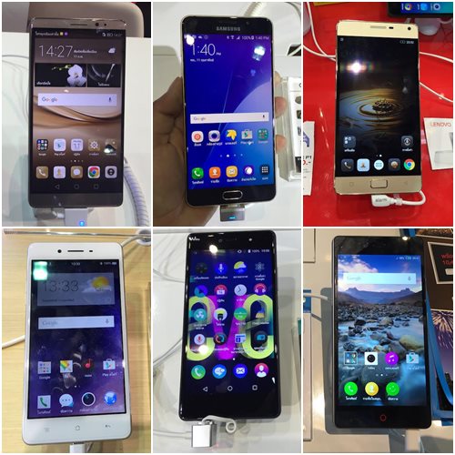 มือถือน่าซื้อในงาน Thailand Mobile Expo 2016