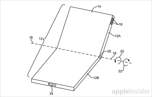 Apple จดสิทธิบัตรหน้าจอ iPhone พับได้