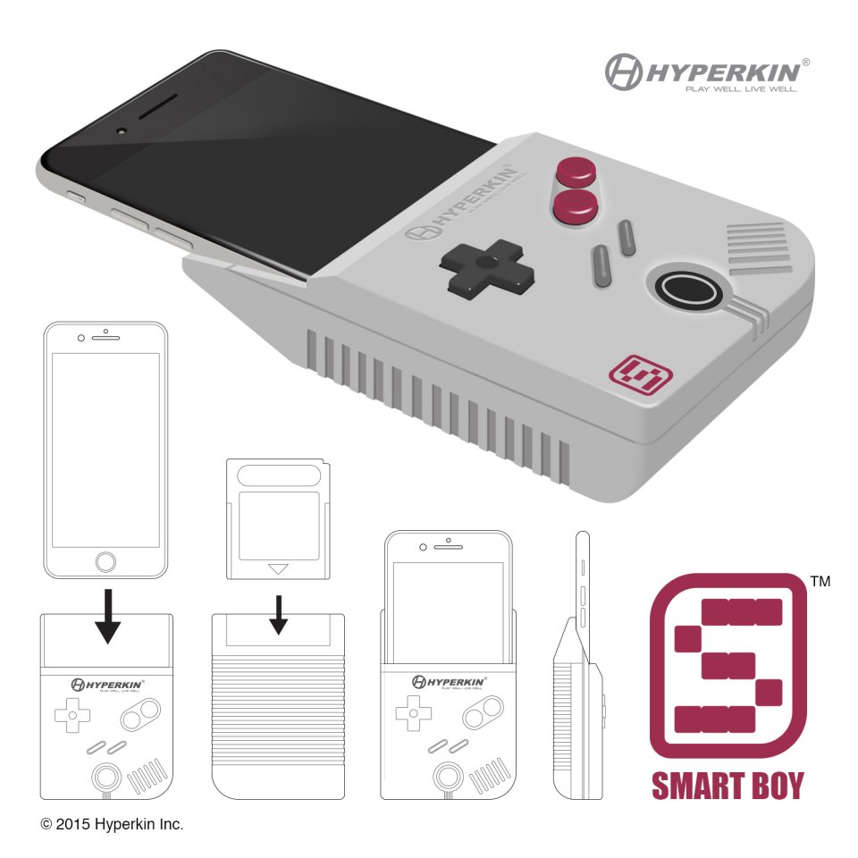Smart Boy เคสเปลี่ยน iPhone 6 ให้เป็น Game Boy เสียบตลับเล่นได้จริง