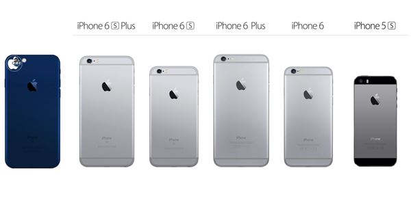 iPhone 7 จะมีสี Deep Blue