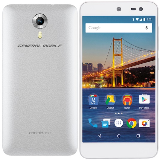 เปิดตัว General Mobile 4G สมาร์ทโฟนโครงการ Android One