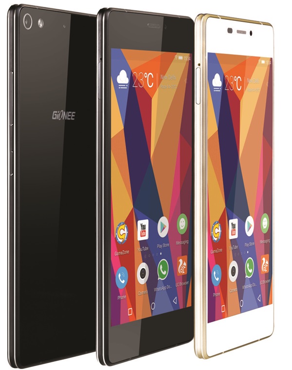 Gionee Elife S7 สมาร์ทโฟนบาง 5.5 มม. แบตอึดใช้งานได้นาน 2 วัน 
