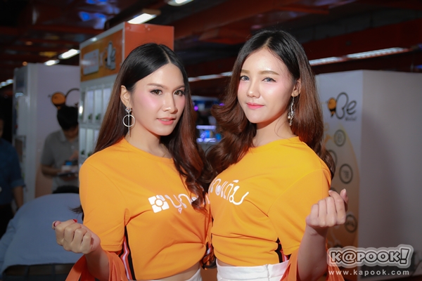 พริตตี้ Thailand Mobile Expo 2018