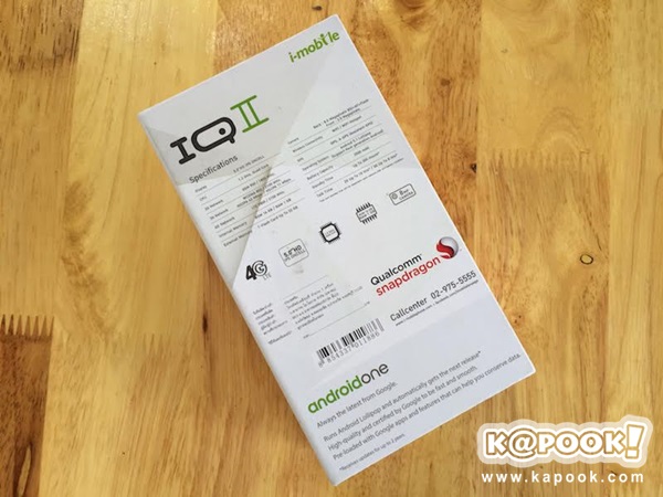 รีวิว i-mobile IQ II มือถือ Android One