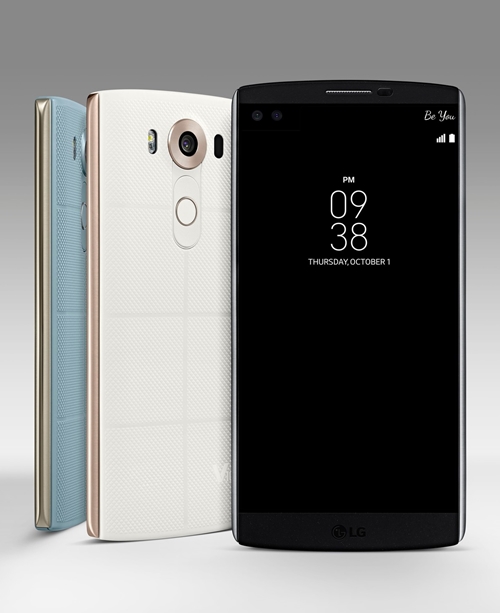 เปิดตัว LG V10 สมาร์ทโฟนกล้องหน้าคู่