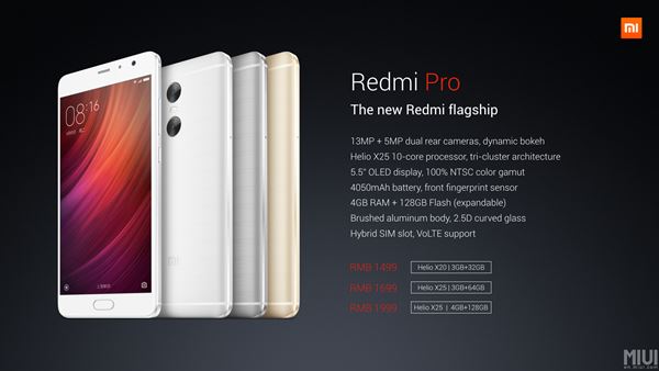 Xiaomi เปิดตัว Redmi Pro