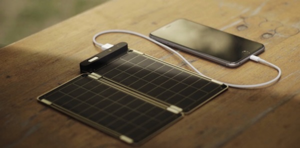 Solar Paper อุปกรณ์ชาร์จแบตจากแสงอาทิตย์