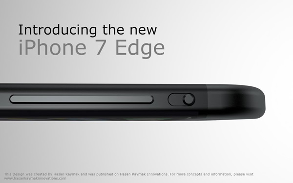 ชมคอนเซ็ปต์ iPhone 7 Edge หน้าจอขอบโค้ง ดีไซน์สวยงาม
