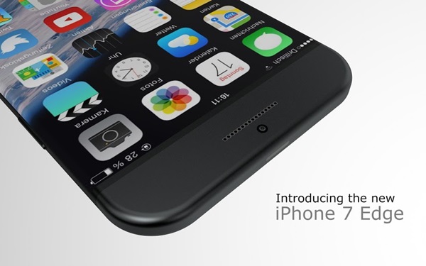 ชมคอนเซ็ปต์ iPhone 7 Edge หน้าจอขอบโค้ง ดีไซน์สวยงาม