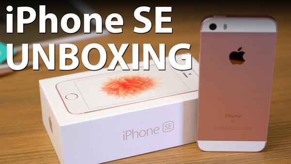 คลิปแกะกล่อง iPhone SE สี Rose Gold