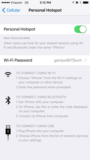 วิธีแชร์เน็ต Wi-Fi จาก iPhone บน iOS 9