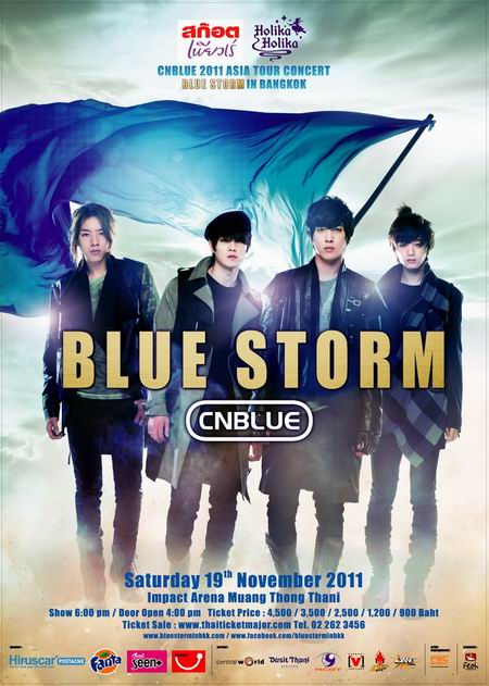CNBLUE 2011 Asia Tour Concert Bluestorm In Bangkok