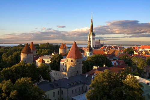 City of Tallinn.  Estonia