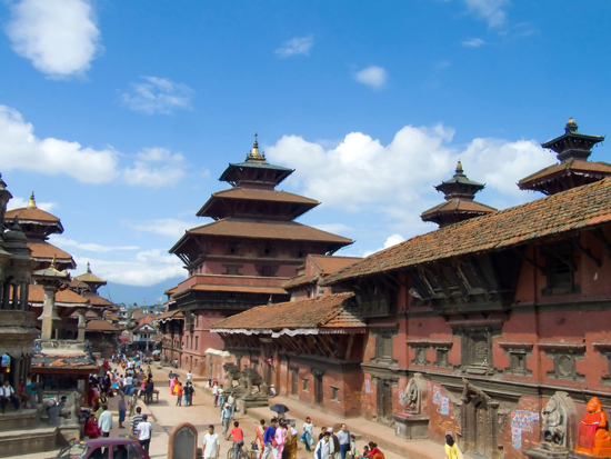 In Kathmandu.