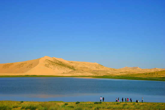 Qinghai Lake.