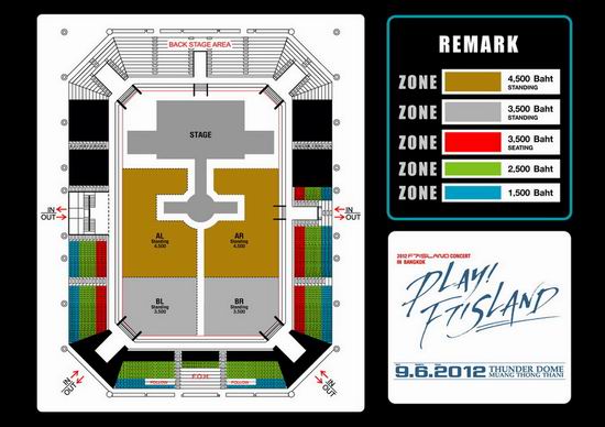 2012 FTIsland Concert Play! FTIsland In Bangkok