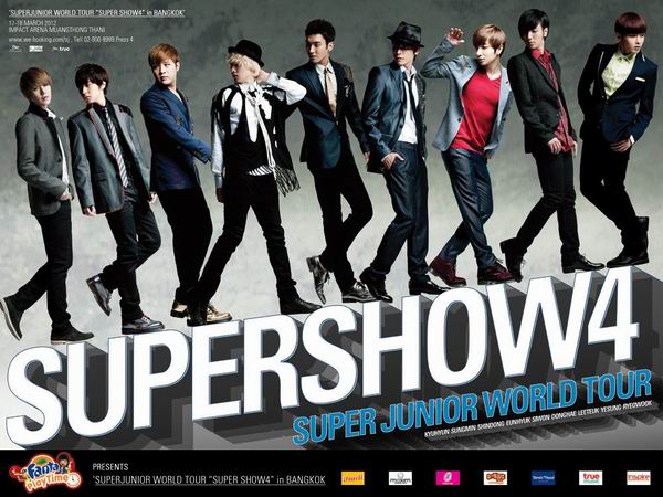 Super Junior World Tour Super Show 4 in Bangkok