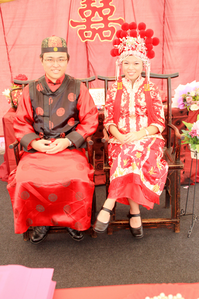 ชุดแต่งงานแบบจีน