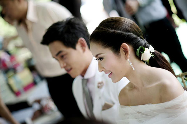 บรรยากาศแห่งความรัก งานแต่งงานแอฟ-สงกรานต์ บรรยากาศแห่งความรัก งานแต่งงานแอฟ-สงกรานต์