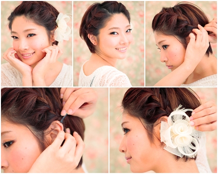 ทรงผมเปียสาวผมสั้น ทรงผมเปียสาวผมสั้น