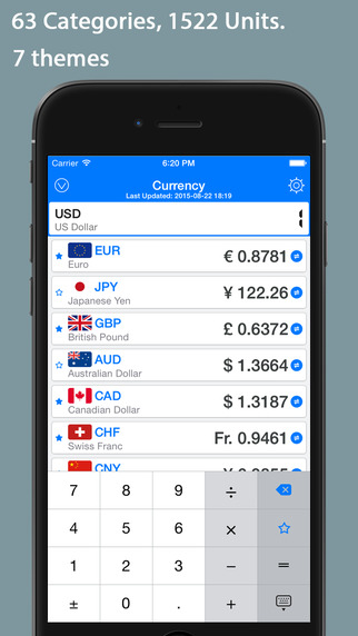 QVert - Unit & Currency Converter and Calculator (convert exchange rates)