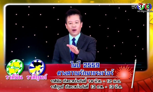 หมอลักษณ์ ฟันธง ดวงปี 2559 หมอลักษณ์ ฟันธง ดวงปี 2559