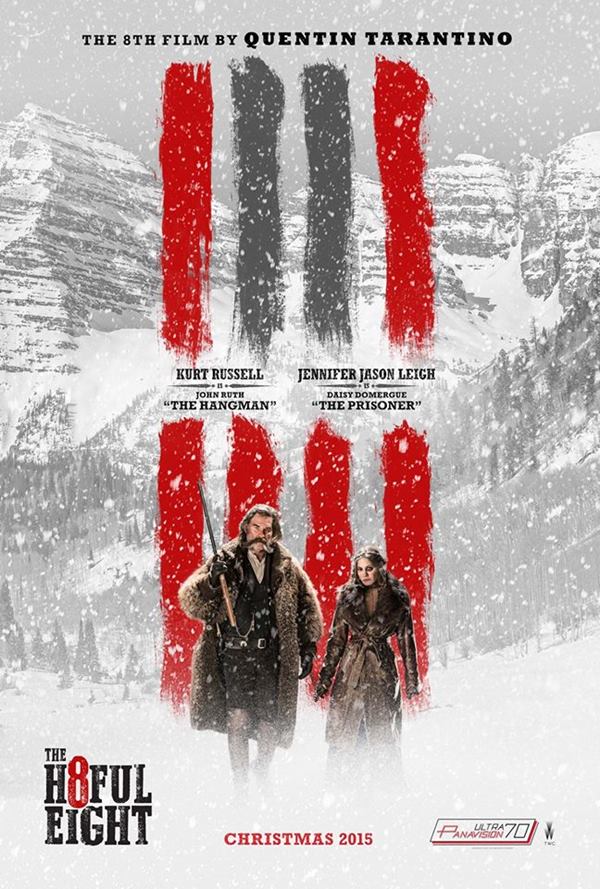 ตัวอย่างแรก The Hateful Eight