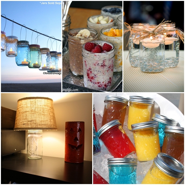 20 DIY ที่ทำให้รู้ว่าโหลแก้วเหลือใช้ ทำอะไรได้มากกว่าที่คิด