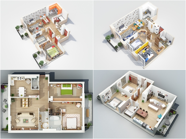 15 แบบบ้านชั้นเดียวมีระเบียง 2 ห้องนอน 15 แบบบ้านชั้นเดียวมีระเบียง 2 ห้องนอน
