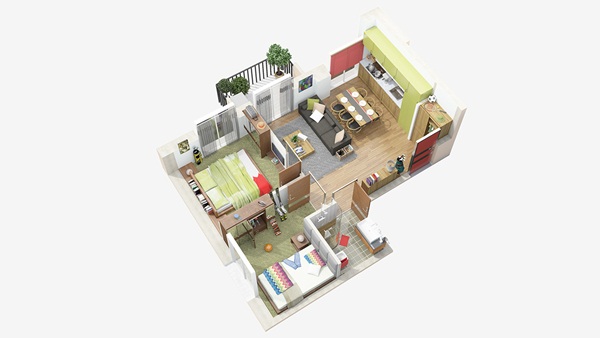 15 แบบบ้านชั้นเดียวมีระเบียง 2 ห้องนอน 15 แบบบ้านชั้นเดียวมีระเบียง 2 ห้องนอน