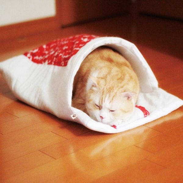 ฟุตงแมว ที่นอนเหมียวคิวท์ ๆ สไตล์ญี่ปุ่น
