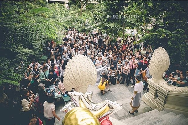 ญาญ่า ซ้อมรับปริญญา