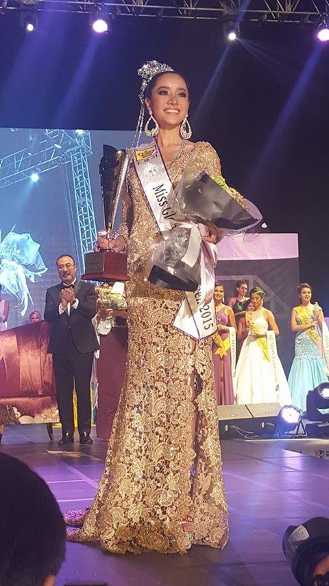 ปิงปอง เวธกา เพ็ชรสุข ตัวแทนสาวไทย คว้ามงกุฎ Miss Global Beauty Queen 2015