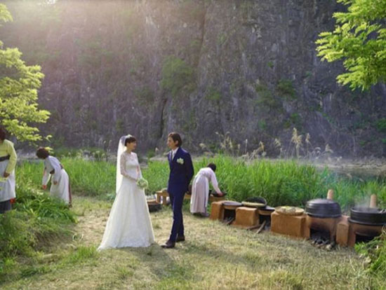 ภาพแต่งงาน วอนบิน-อีนายอง เรียบง่าย แฝงกลิ่นอายโรแมนติก