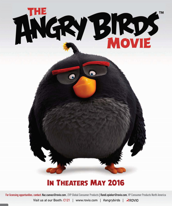 Angry Birds เผยโฉมแรก บอม นกดำจอมระเบิด Angry Birds เผยโฉมแรก บอม นกดำจอมระเบิด