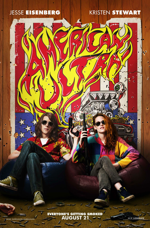 คริสเตน สจ๊วต-เจสซี่ ไอเซนเบิร์ก อวดโฉมโปสเตอร์ใหม่ American Ultra