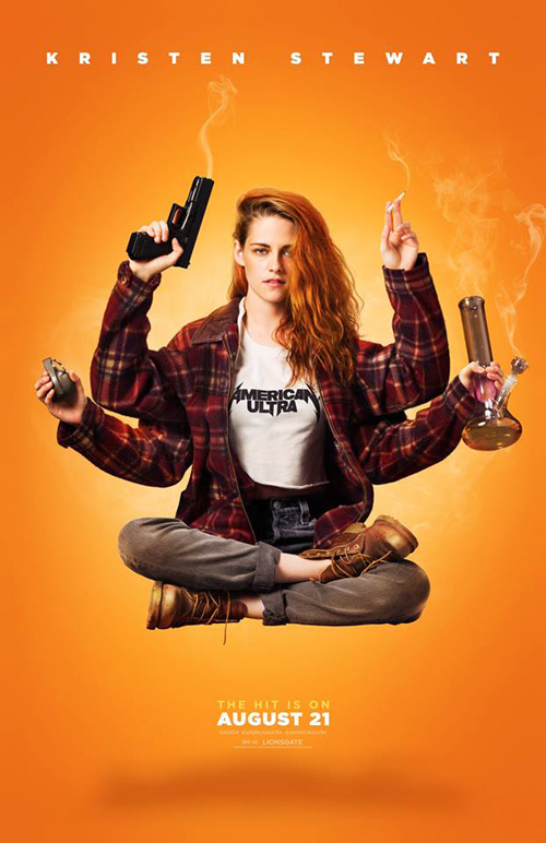 คริสเตน สจ๊วต-เจสซี่ ไอเซนเบิร์ก อวดโฉมโปสเตอร์ใหม่ American Ultra