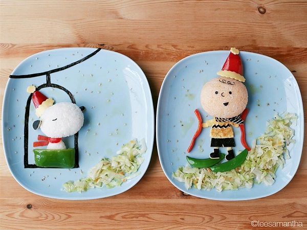 20 เบนโตะตัวการ์ตูนยอดนิยม น่ารักมุ้งมิ้ง สไตล์ซาแมนธา ลี