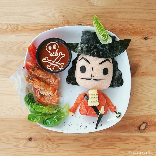 20 เบนโตะตัวการ์ตูนยอดนิยม น่ารักมุ้งมิ้ง สไตล์ซาแมนธา ลี