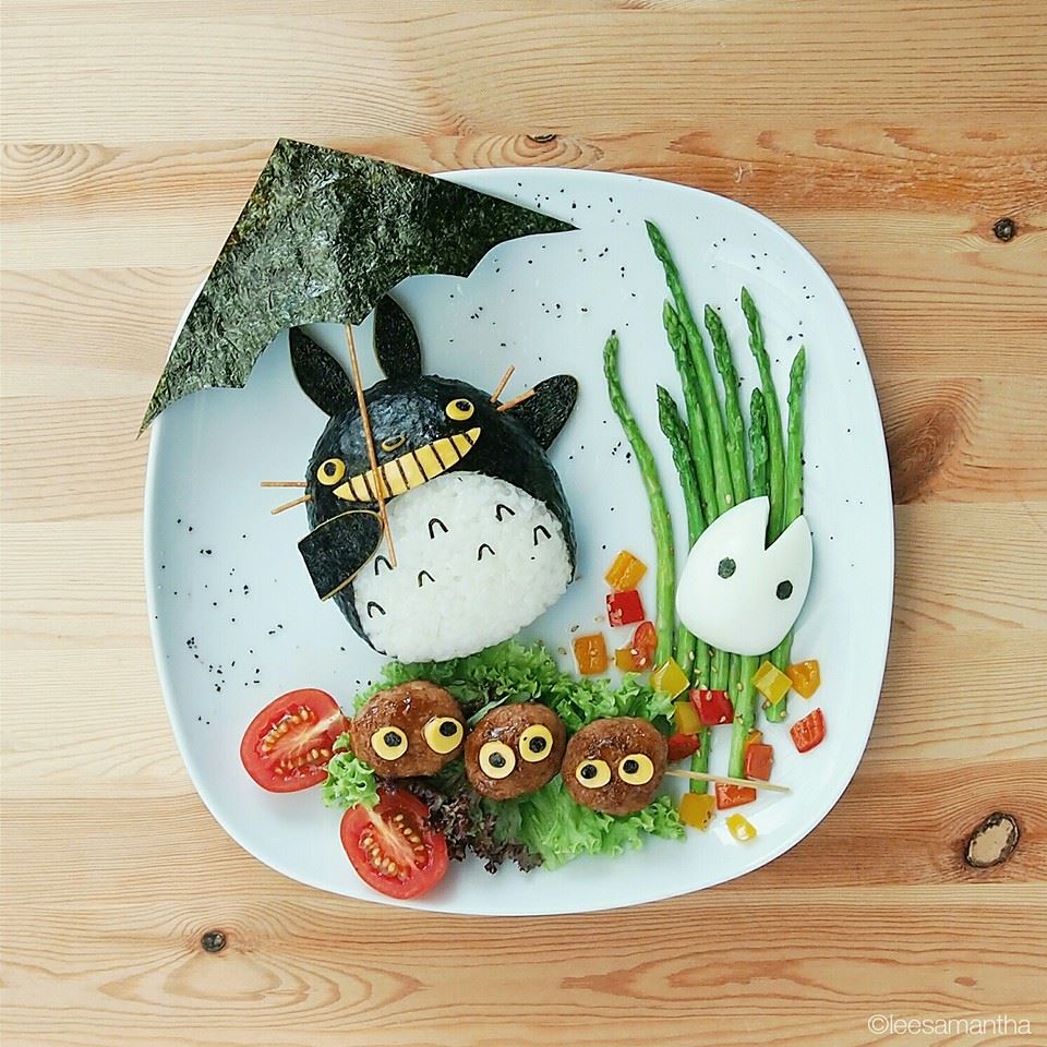 20 เบนโตะตัวการ์ตูนยอดนิยม น่ารักมุ้งมิ้ง สไตล์ซาแมนธา ลี