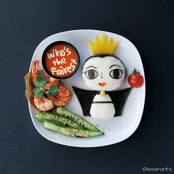 20 เบนโตะตัวการ์ตูนยอดนิยม น่ารักมุ้งมิ้ง สไตล์ซาแมนธา ลี