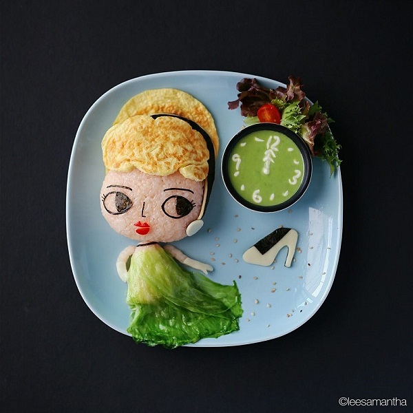 20 เบนโตะตัวการ์ตูนยอดนิยม น่ารักมุ้งมิ้ง สไตล์ซาแมนธา ลี