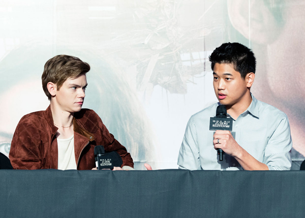 ไคฮองลี คืนถิ่น พา โทมัส เปิดตัว Maze Runner : The Scorch Trials