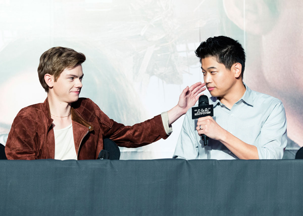 ไคฮองลี คืนถิ่น พา โทมัส เปิดตัว Maze Runner : The Scorch Trials