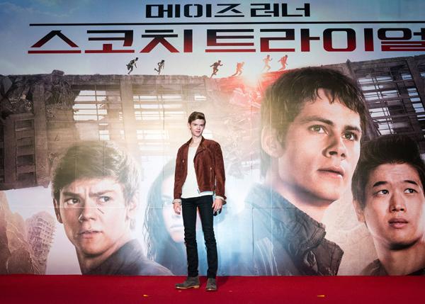 ไคฮองลี คืนถิ่น พา โทมัส เปิดตัว Maze Runner : The Scorch Trials