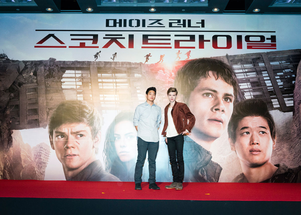 ไคฮองลี คืนถิ่น พา โทมัส เปิดตัว Maze Runner : The Scorch Trials