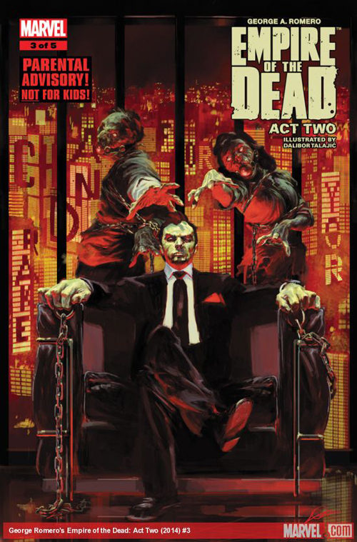 Empire of the Dead หนังสือการ์ตูนซอมบี้ คืนชีพในรูปแบบซีรีส์ Empire of the Dead หนังสือการ์ตูนซอมบี้ คืนชีพในรูปแบบซีรีส์