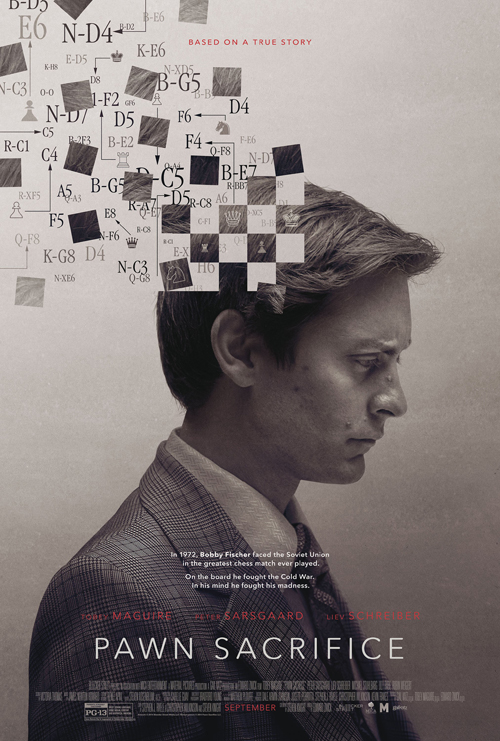 ภาพใหม่ Pawn Sacrifice โทบี้ แมกไกวร์ เป็นแชมป์หมากรุกสุดอื้อฉาว