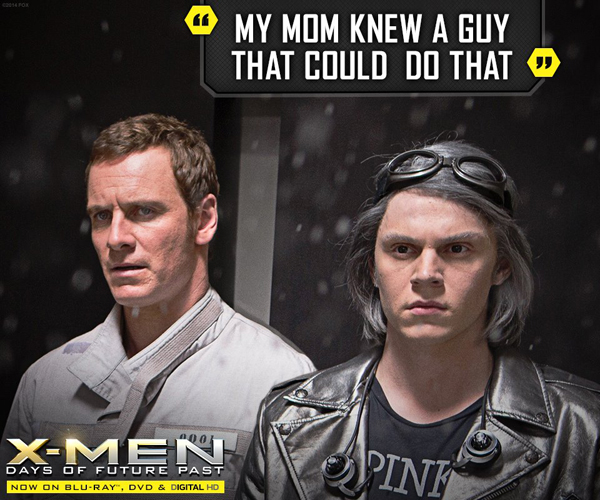 X-Men : Apocalypse เล่าความสัมพันธ์พ่อลูก แม็กนีโต้ ควิกซิลเวอร์ X-Men : Apocalypse เล่าความสัมพันธ์พ่อลูก แม็กนีโต้ ควิกซิลเวอร์