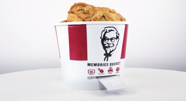ถังไก่ KFC พรินท์รูป